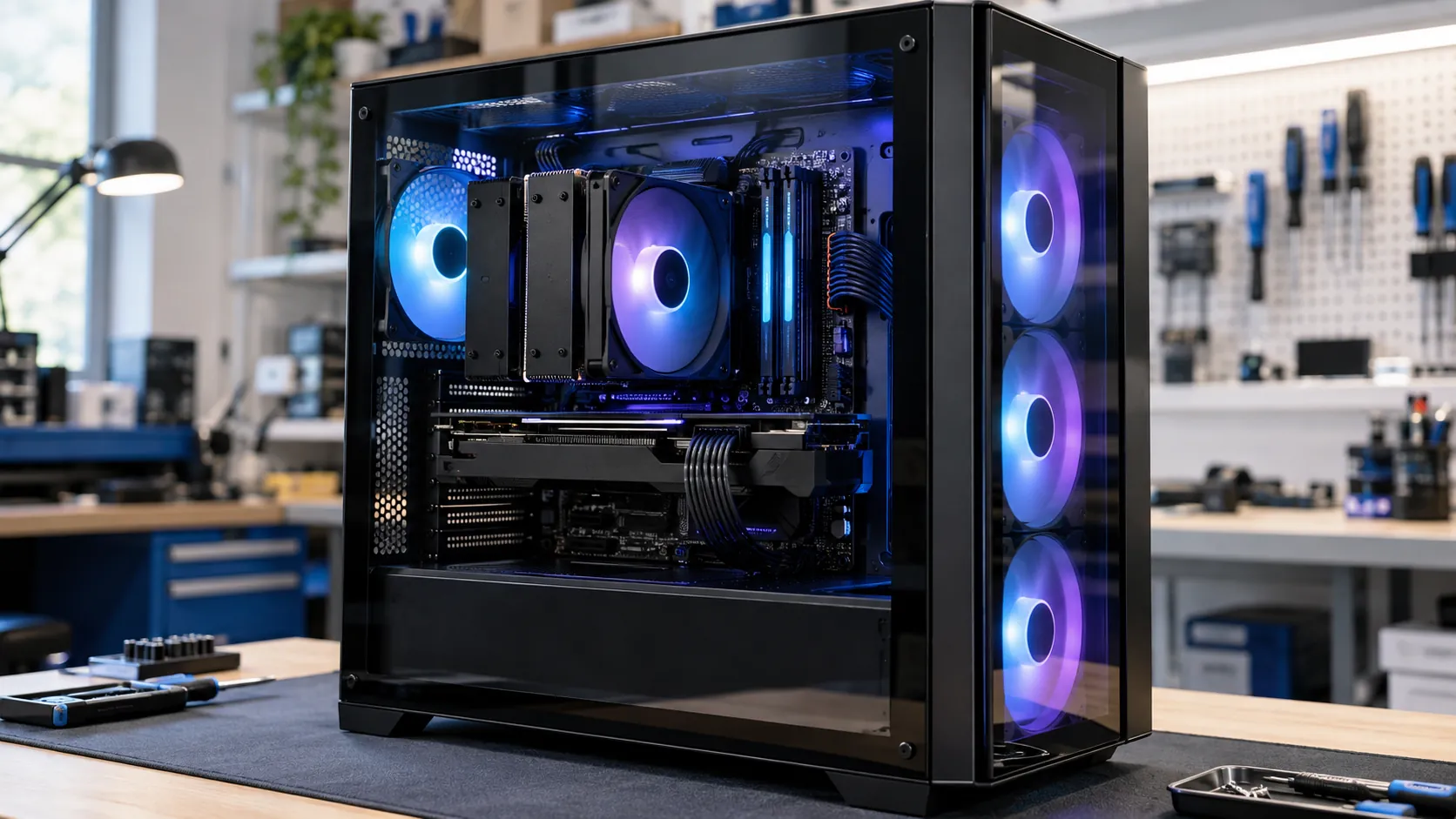 Custom gaming PC built at Riano Group in Palm Coast – PC gamer armada a medida